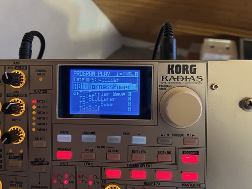 Korg radias rack - korg,