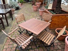 TEAKHOLZ BIERGARTEN MÖBEL