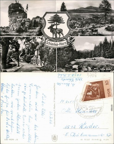 Schierke feuersteinklippen - schierke,