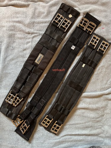 Sattelgurte schwarz 45 - 45, cm
