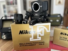 Nikon PP-6 Balgengerät Inkl Zubehör: PS-6, SC-14, AR-7, BR-2, BR-3, BR-4