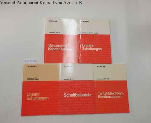 Konvolut von büchern der - konvolut,