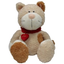 NICI Katze mit rotem Halsband mit Herz "Love" Kuscheltier 36cm Gebraucht