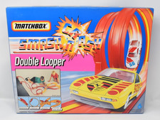 Matchbox Superfast Play Set Smash N Crash Double Looper. ohne Modelle. OVP