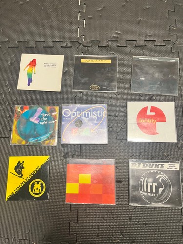 Joblot 90s house dance - &,