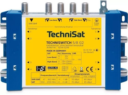 Technisat techniswitch g2 - technisat, 5/8