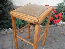 Massiver Hocker Klavier Flügel 1930 Sitz - Steh - hilfe Bügel Steh - stuhl Orgel
