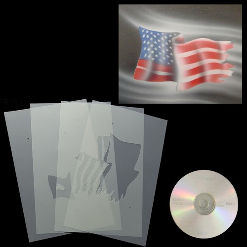 Schablone flagge airbrush - flagge,
