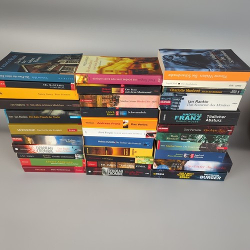 Krimi bücherpaket 33x buch - bücherpaket,