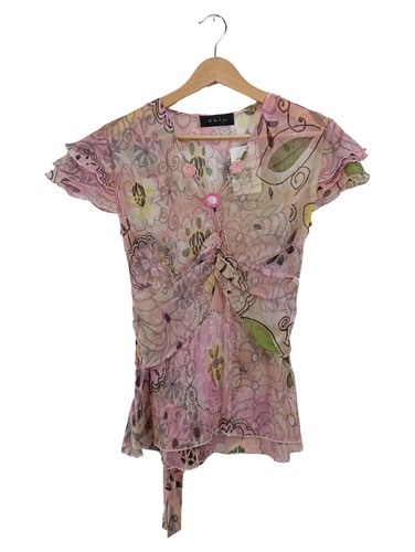 Oui bluse blumenmuster pink - oui,