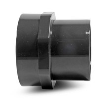 Gewindemuffe 50/63 mm x 2'' PVC - 10 Bar - grau  Poolbau - Verrohrung - Teichbau