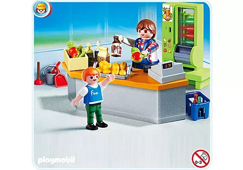 Playmobil 4327 kiosk mit - 4327,