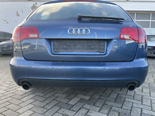 Stoßstange hinten Audi A6 4F STRATOSBLAU LZ5B Stoßfänger blau Heckschürze