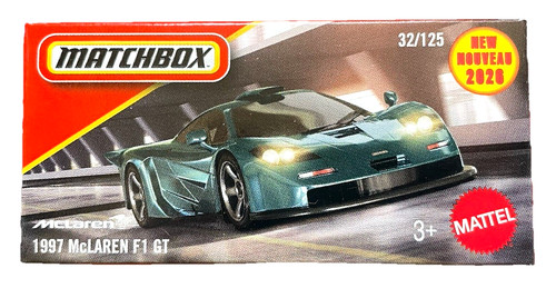 Matchbox 1997 mclaren gt - 1997,