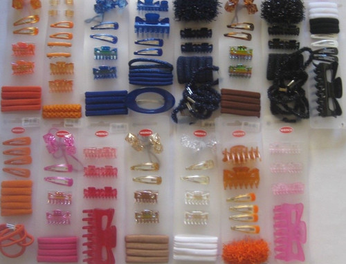 Haarschmuck set metallic - haarschmuck,