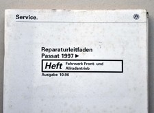 VW Passat 3A (B4), Fahrwerk