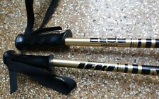 Leki Gold Schwarz Makalu Stöcke Trekking Wanderstöcke 110-135cm