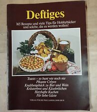 Deftiges Rezepte Magazin DDR Verlag für die Frau Zeitschrift Zeitung kochen