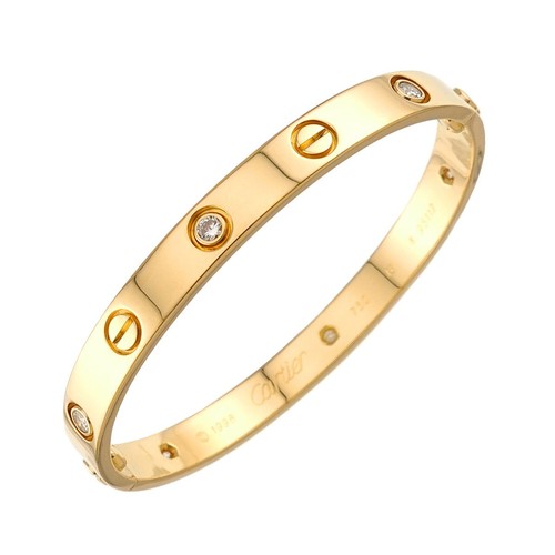 Cartier love armband - armband, diamant