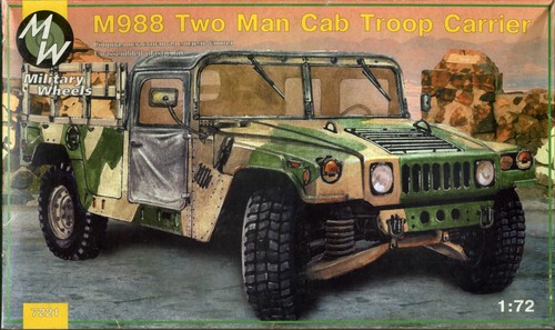 Military wheels 72121 - 72121, 1/72