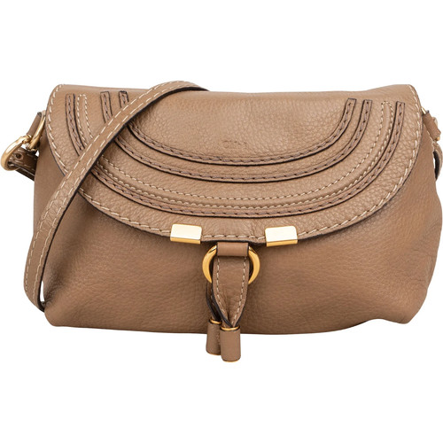 Chloé grained leather mini - leather,