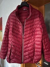 Gina Laura~Damen~Steppjacke~Übergang~Daunenjacke~Bordeaux~Gr. 48/50~NEU
