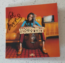 CAT BURNS - EMOTIONALLY UNAVAILABLE Signed CD  Debut release RARE