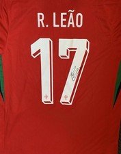 Trikot Rafael Leao Portugal Autogramm Signiert