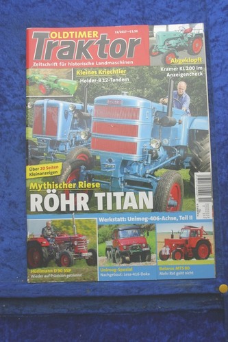 Oldtimer traktor kramer - 11/17,