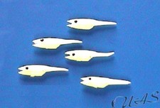 Delta Fishing Hokki Gummifisch für Vorfach Selbstleuchtend 5St. Kva