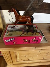 Barbie Pferd Dancer Gelenkpferd mit Zubehör + Verpackung  Vintage 70-80 Mattel
