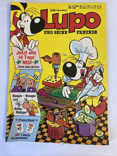 Comic lupo und seine - lupo, freunde