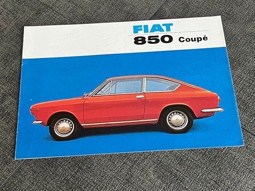 Fiat 850 coupé serie - serie, 1