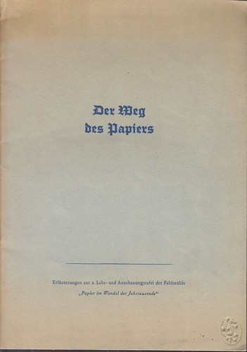 Der weg des - des, papiers