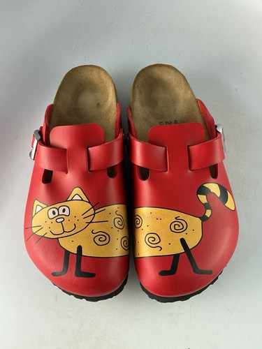 Birki kay red - graphic, clog