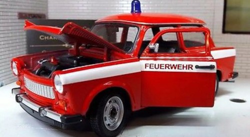 1964 trabant 601 - 1964, red
