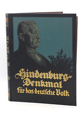 Hindenburg - Denkmal für das