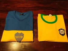 Pele und Maradona Trikot