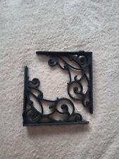 Rustikaler Antik Regalwinkel Wandregalhalter 2 Stück