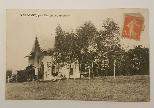 Seltene postkarte valmont von - postkarte,