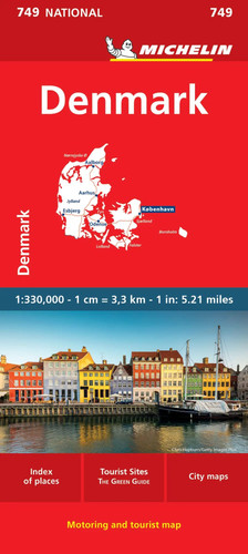 Michelin dänemark straßen - dänemark, straßen-