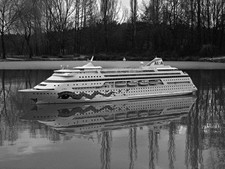 Bauplan Aida Modellbauplan Passagierschiff Schiffsmodell