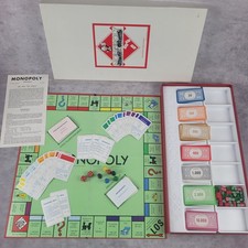 1 Vintage Monopoly 1953–1968 Komplett deutsche DM Version Franz Schmidt München