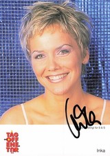 Inka Bause Autogramm Original