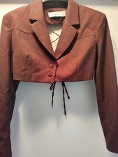 Bershka Bolero Gr. L Braun