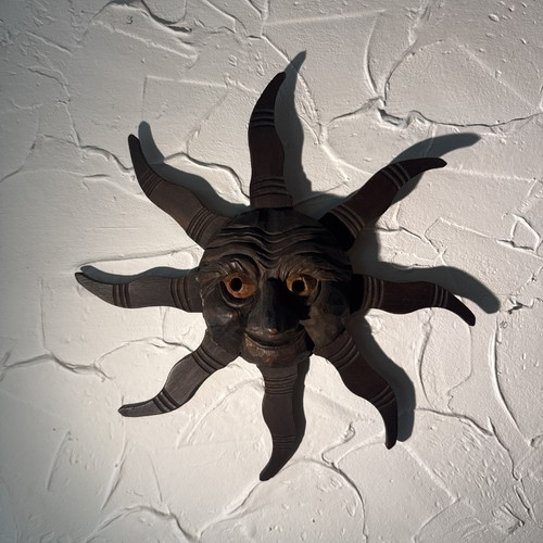 Wandmaske freundliche sonne - freundliche,
