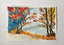 Aquarellbild, Original