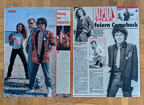 Alphaville bravo clippings - alphaville,
