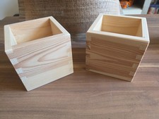Stiftehalter aus Holz 2 Stück