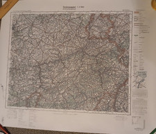 Heereskarte Aachen, WW2, 1940